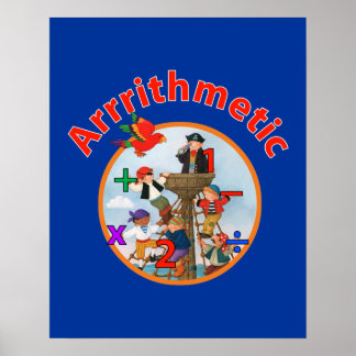 Arrrithmetisch Poster