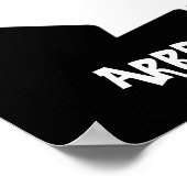 "ARRRR EH" Canadees Pirate Maple Leaf Poster (Hoek)