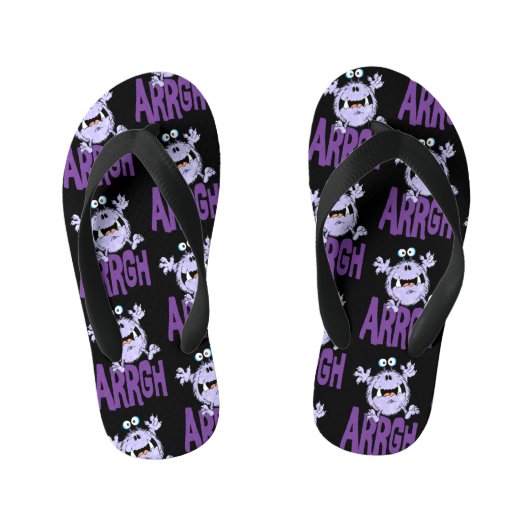 Arrrrghh!!!! Kinder Teenslippers (Voetbed)