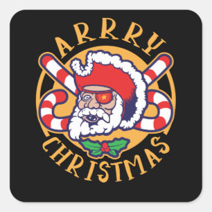 Arry Christmas Vierkante Sticker