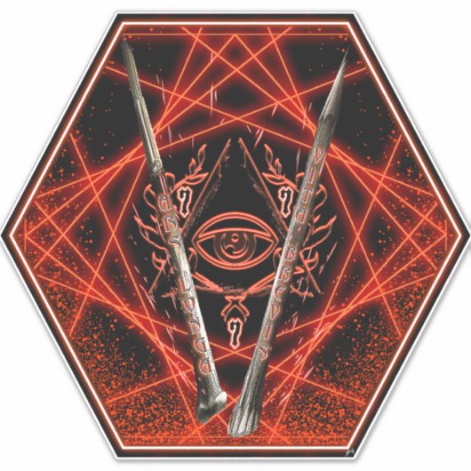 Ars longa Vita brevis Sticker (Voorkant)