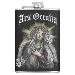 Ars Occulta - Gotische Streetwear Design Heupfles