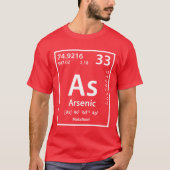 Arseen element (wit) t-shirt (Voorkant)