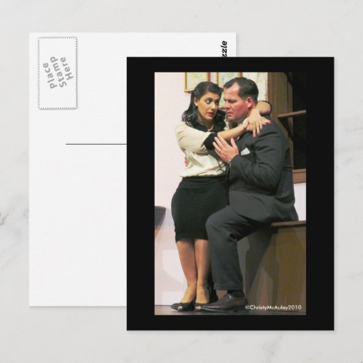 Arseen en oud kant briefkaart (Voorkant / Achterkant)