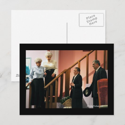 Arseen en oud kant briefkaart (Voorkant / Achterkant)