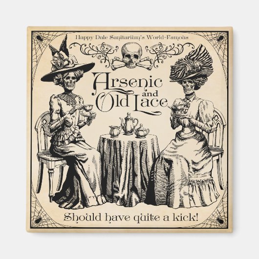 Arseen en oud kant magneet (Voorkant)