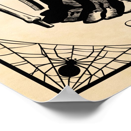 Arseen en oud kant poster (Hoek)