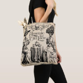 Arseen en oud kant tote bag (Dichtbij)