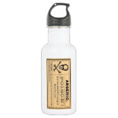  arseengifteetiket waterfles  (Voorkant)