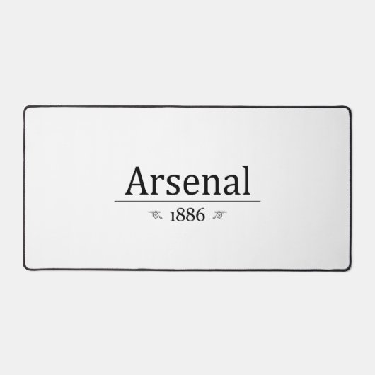 Arsenaal 1886 bureaumat (Voorkant)
