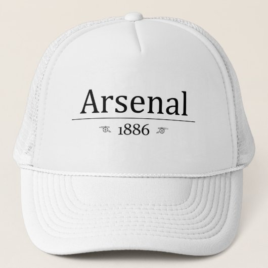 Arsenaal 1886 trucker pet (Voorkant)