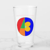 Arsenal 05 Trinkglas Glas (Achterkant)