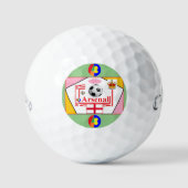 Arsenal 08 golfball golfballen (Voorkant)