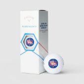 Arsenal 12 golfball golfballen (Verpakking)