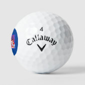 Arsenal 12 golfball golfballen (Logo)