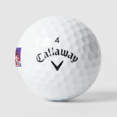 Arsenal 12 golfball golfballen (Logo)