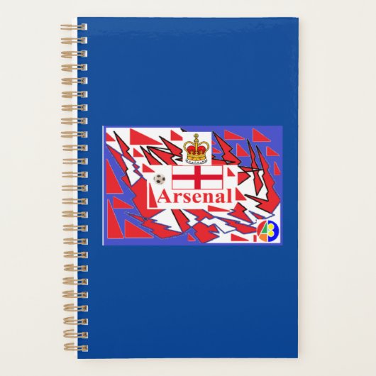 Arsenal 12 Planer Planner (Voorkant)