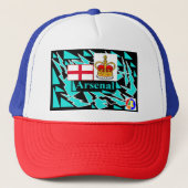 Arsenal 13 Kappe Trucker Pet (Voorkant)