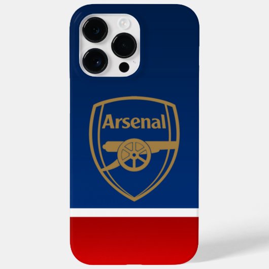 Arsenal Blauw & Rood Hoesje (Achterkant)
