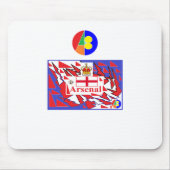 Arsenal Mousepad Muismat (Voorkant)