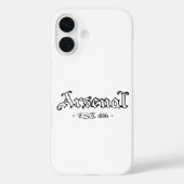 Arsenal Retro Case-Mate iPhone Case (Achterkant)