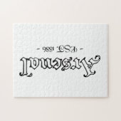 Arsenal Retro Legpuzzel (Horizontaal)