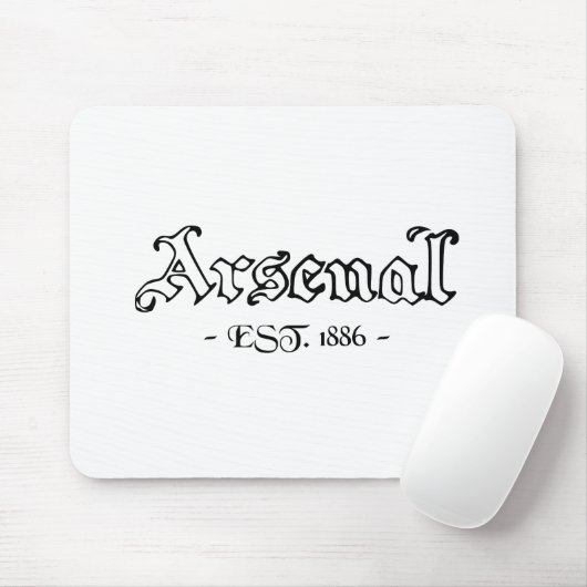 Arsenal Retro Muismat (Met muis)