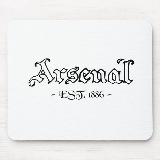 Arsenal Retro Muismat (Voorkant)