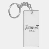 Arsenal Retro Sleutelhanger (Voorkant Links)