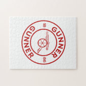 Arsenal-schutter Legpuzzel (Horizontaal)