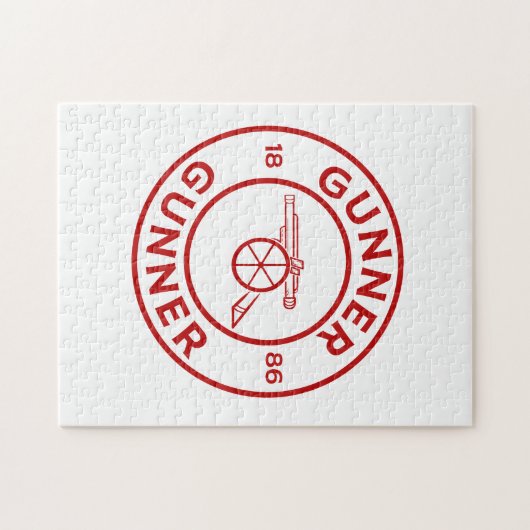 Arsenal-schutter Legpuzzel (Horizontaal)