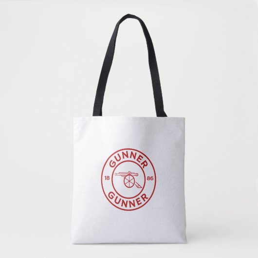 Arsenal-schutter Tote Bag (Voorkant)