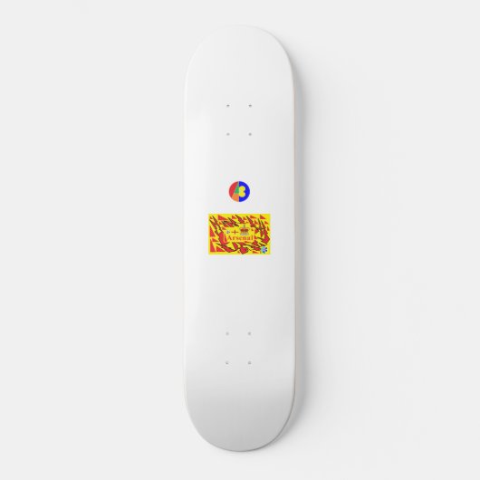 Arsenal Skateboard (Voorkant)