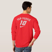 ARSENAL VAN PERSIE LEYENDA T-SHIRT (Achterkant volledig)