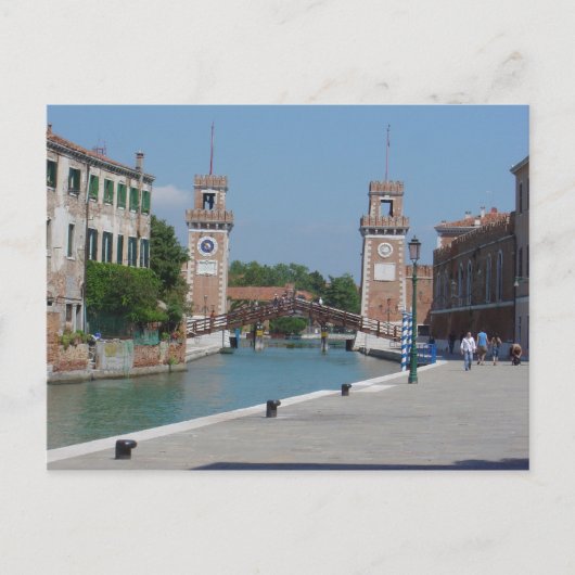 Arsenale, Venetië 2 Briefkaart (Voorkant)
