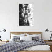 Arsencia de andere kant van het gesneden doek van  canvas afdruk (Insitu (Slaapkamer))