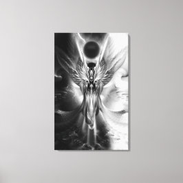 Arsencia de andere kant van het gesneden doek van canvas afdruk