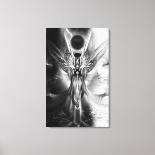 Arsencia de andere kant van het gesneden doek van  canvas afdruk (Voorkant)