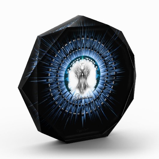 Arsencia Etheral Silver Light Fractal Art Fotoblokken (Links)