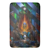 Arsencia Golden Goddess Razor Cut Bath Mat (Voorkant Verticaal)