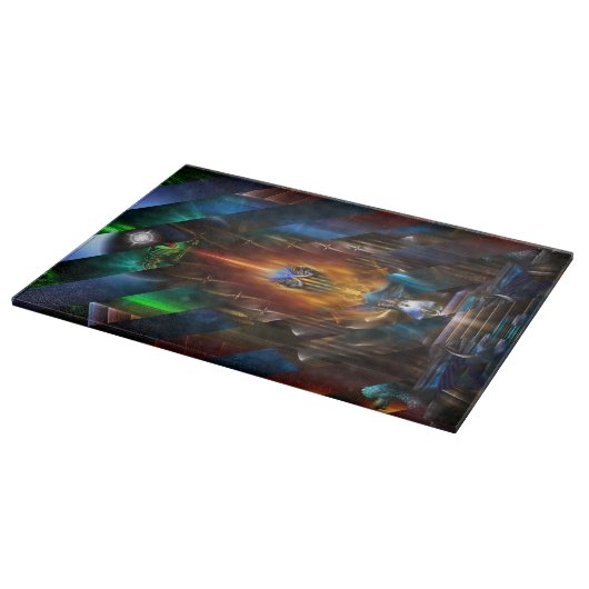 Arsencia Golden Goddess Razor Cut Board Snijplank (Hoek)