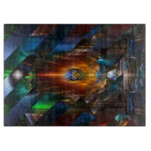 Arsencia Golden Goddess Razor Cut Board Snijplank (Voorkant)