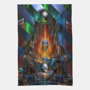 Arsencia Golden Goddess Razor Cut Kitchen Towel Theedoek