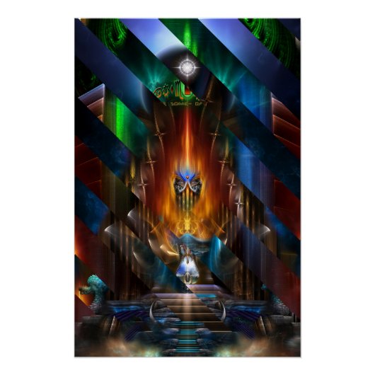 Arsencia Golden Goddess Razor Cut Perfect Poster (Voorkant)