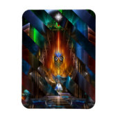 Arsencia Golden Goddess Razor Cut Photo Magnet Magneet (Verticaal)