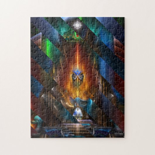 Arsencia Golden Goddess Razor Cut Puzzle Legpuzzel (Verticaal)