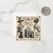 Arsenic en Oude Kant Notitiekaartje (Voorkant / Achterkant in situ)