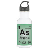 Arsenic Individual Element uit Periodic Table Waterfles (Voorkant)