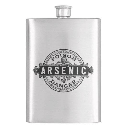 Arsenic  Style Poison Label Flacon (Voorkant)
