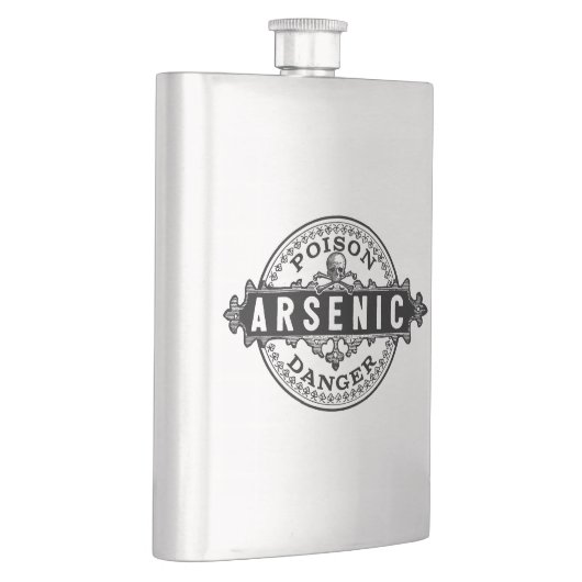 Arsenic  Style Poison Label Flacon (Rechts)